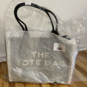 Marc Jacobs Large Jacquard Tote - Black